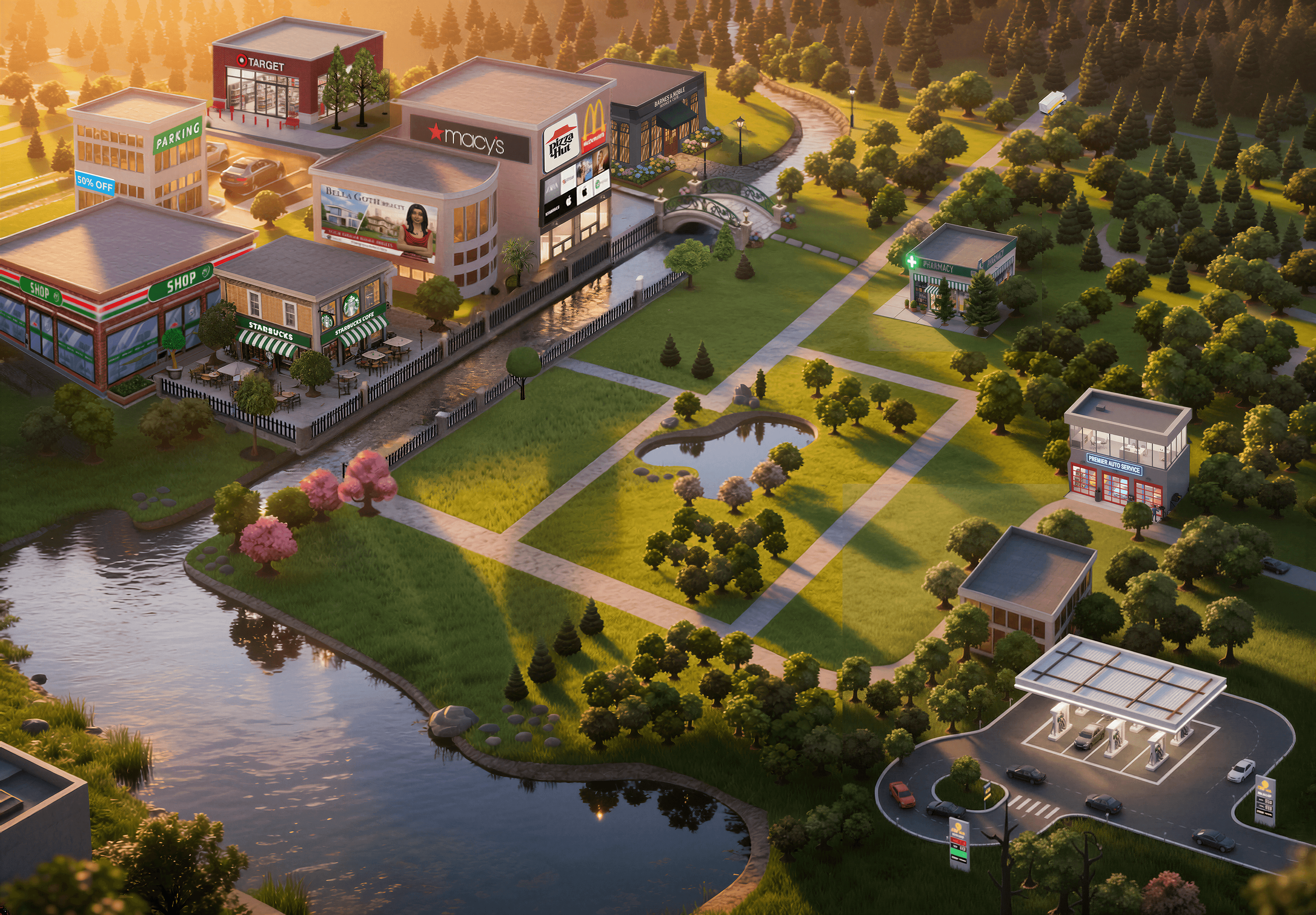 Newcrest — map view