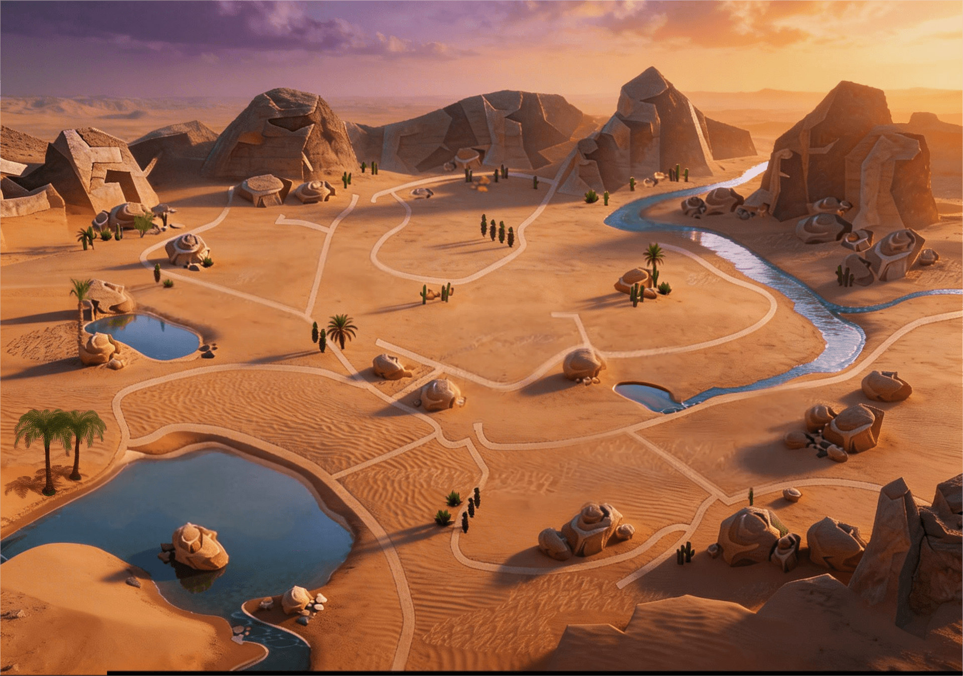 Oasis Springs map view