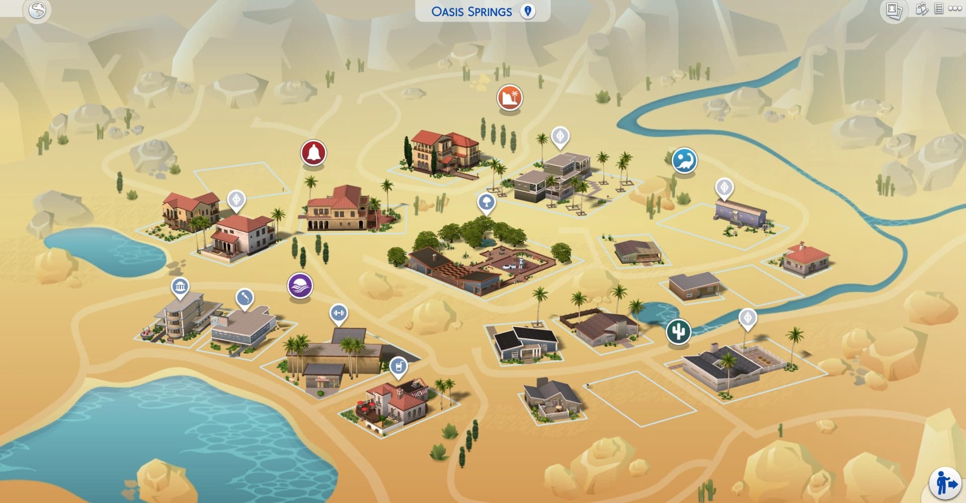 Original Oasis Springs map