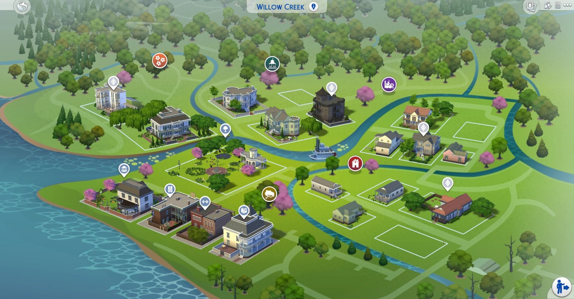 Original Willow Creek map