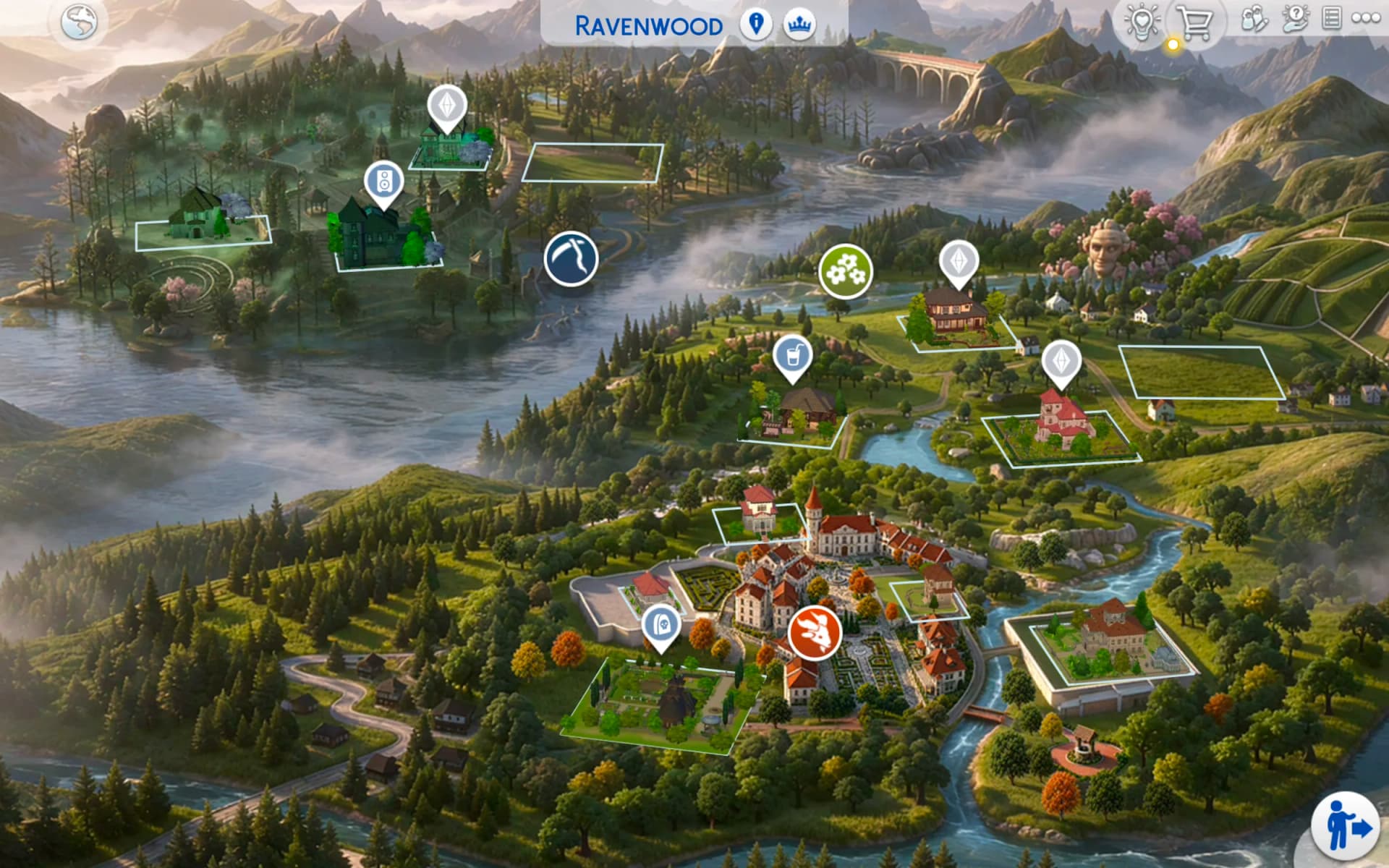 Ravenwood in-game