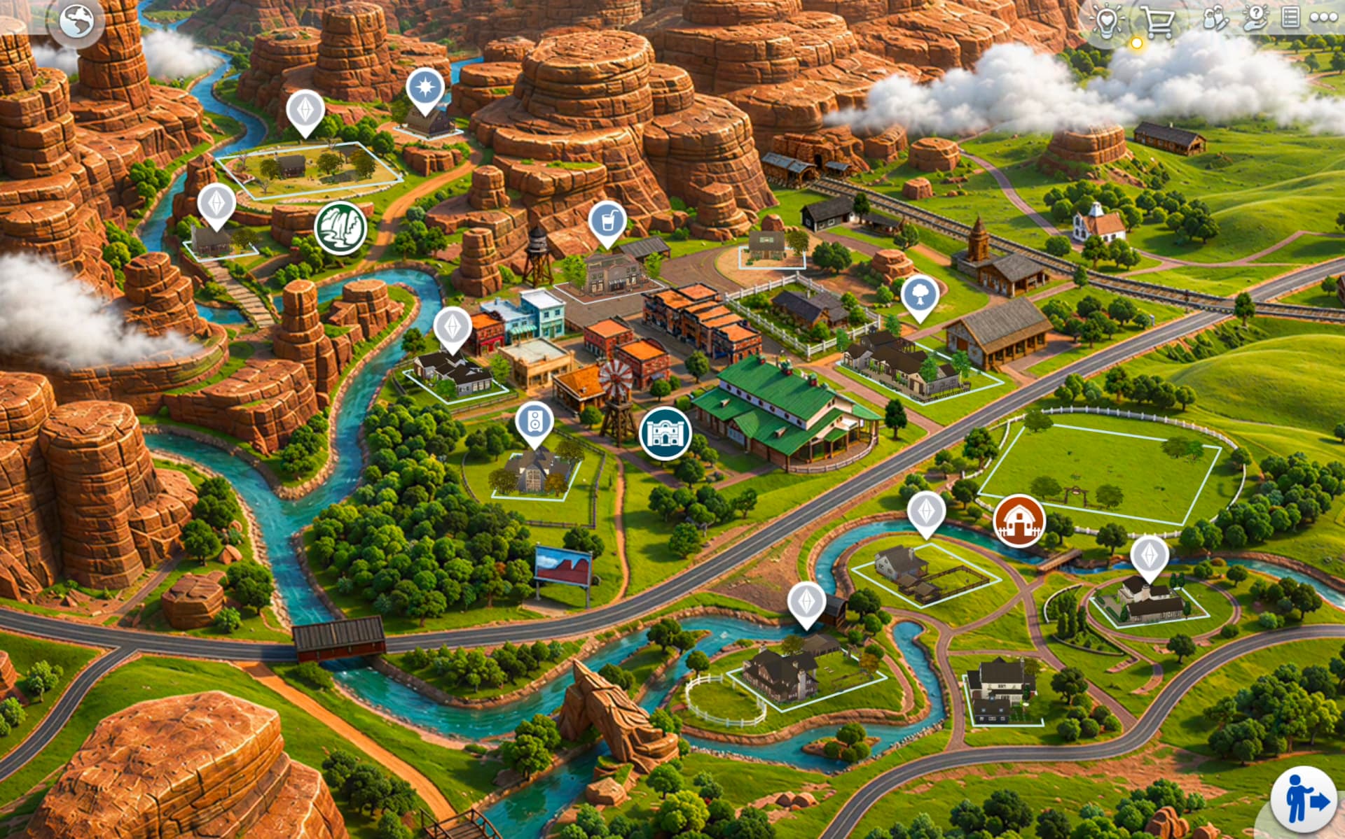 Chestnut Ridge in-game